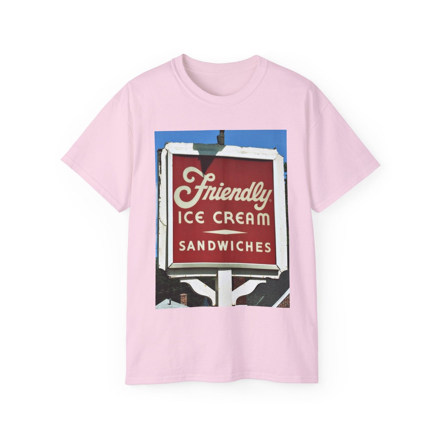 Friendlys ice cream T-shirt vintage New England restaurant chef Ultra Cotton Tee