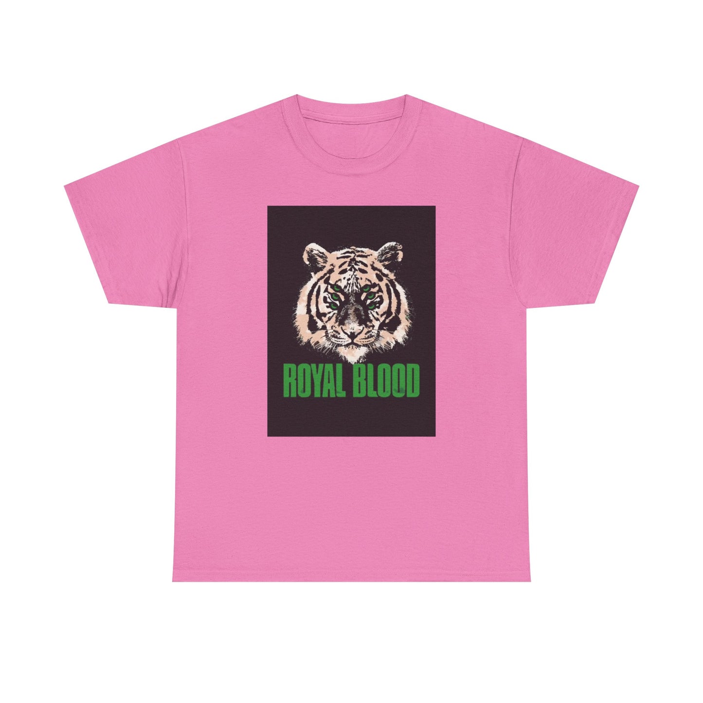 Royal Blood Tshirt Rock band Graphic Tiger Unisex Heavy Cotton Tee Vintage art