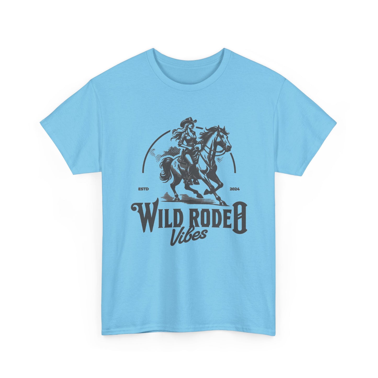Wild Rodeo Cowgirls Graphic T Shirt Women's Vintage Retro Cotton Tee
