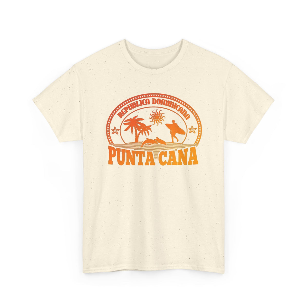 Punta Cana Graphic T Shirt Men's Dominican Republic Heavy Cotton Tee