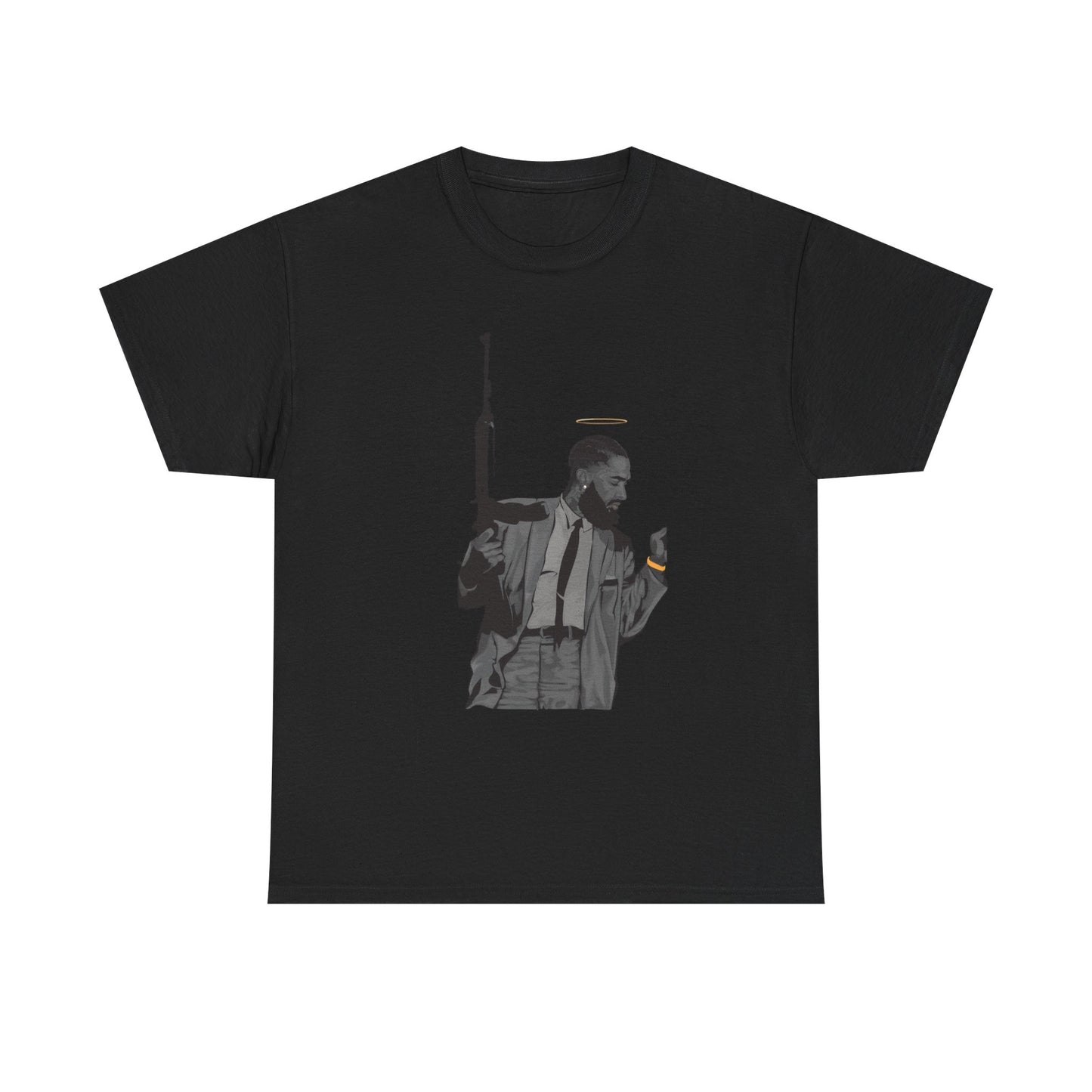 Malcolm X Hustle Rap Hip Hop Cali Graphic T Shirt Heavy Cotton Tee NEW Gift