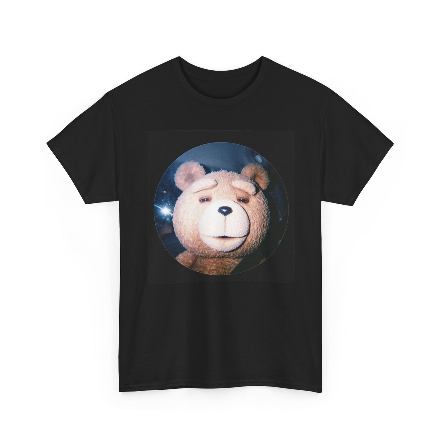 Teddy Bear Funny Graphic T Shirt Men's Heavy Cotton Tee - Quality - Modern True to Size