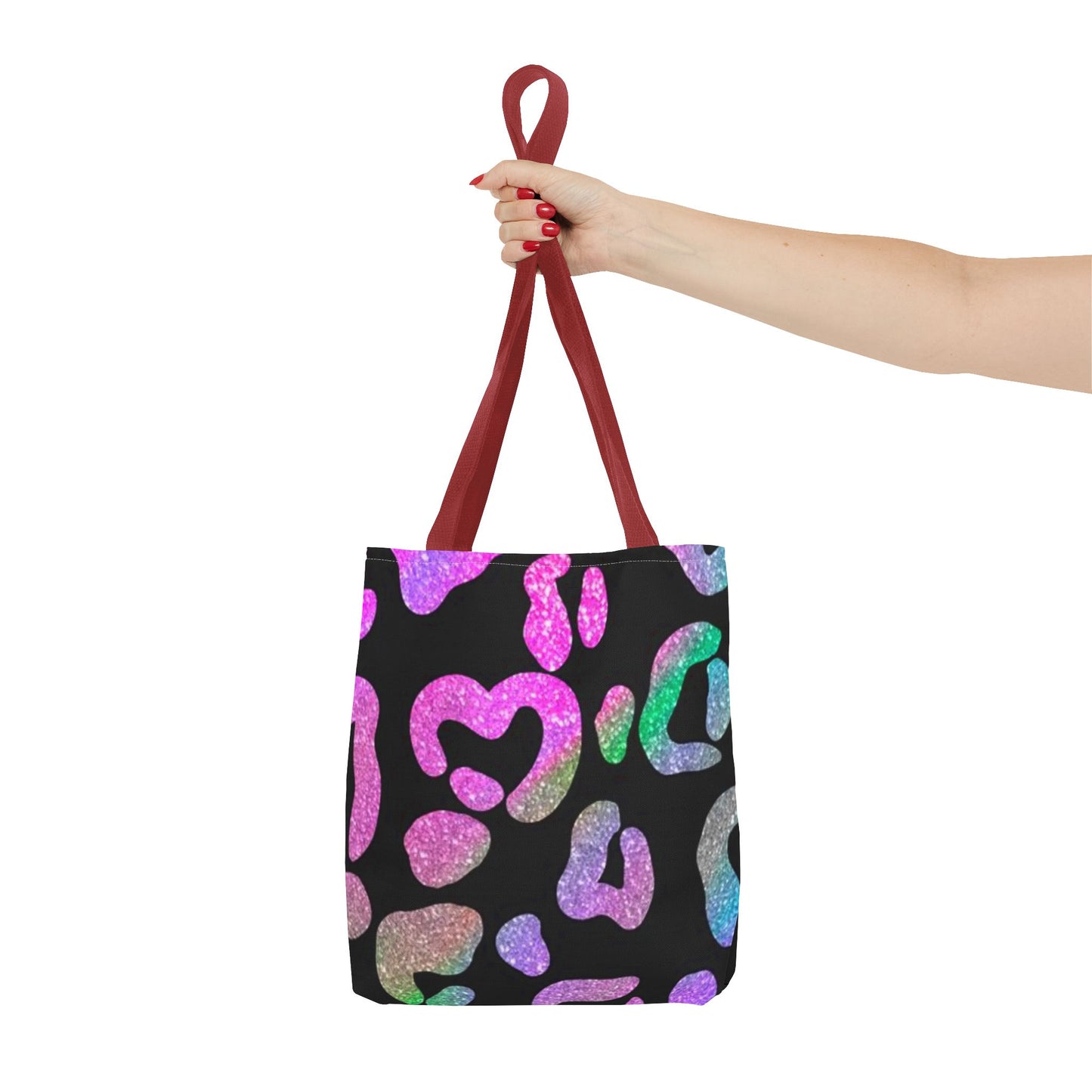 Glitter Cheetah All Over Print BRAND NEW Purse, Pocketbook,Travel Tote Bag