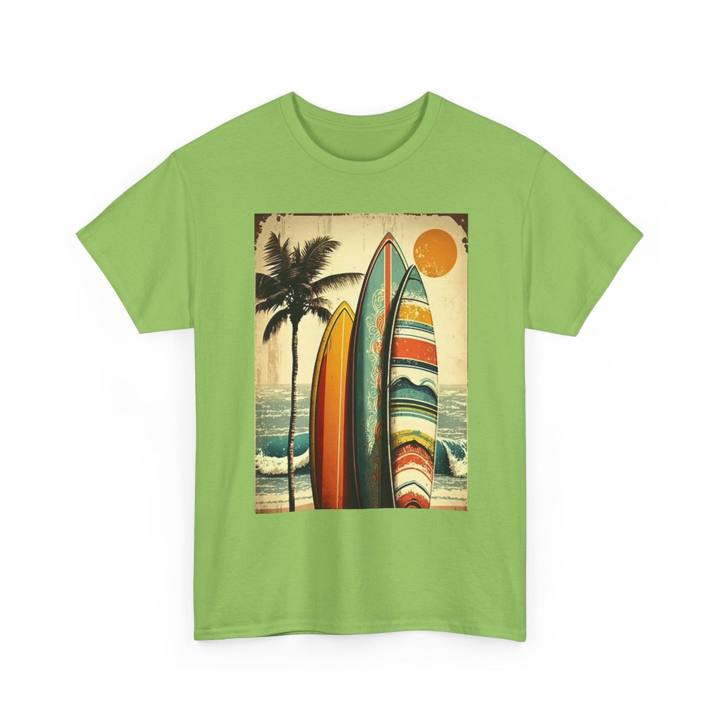 Hawaiian Surfing T Shirt BRAND NEW Apparel Unisex Graphic Tee USA