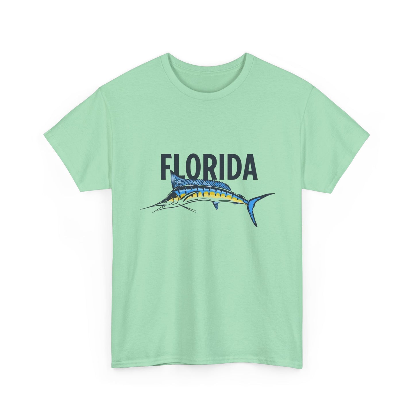 Florida Marlin Fishing Graphic T Shirt NEW ADULT