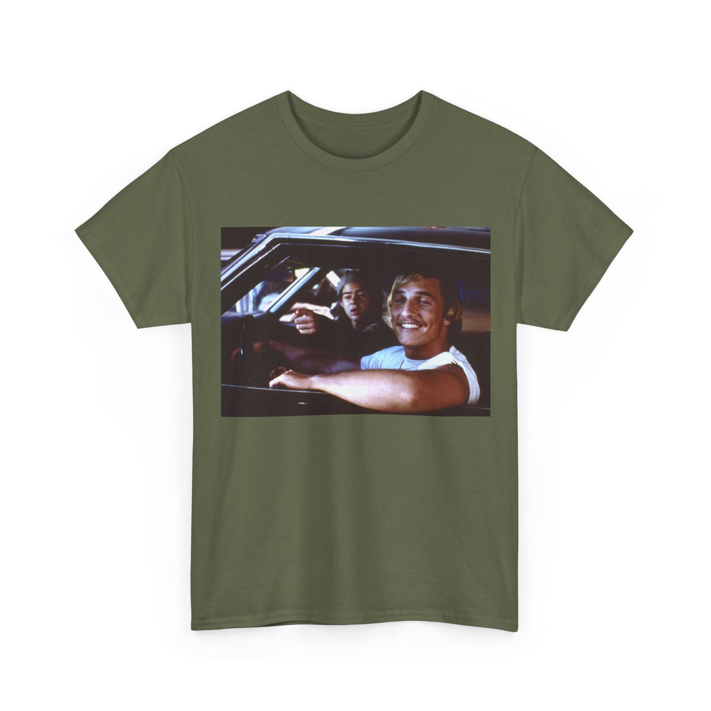 Dazed and Confused Tshirt Vintage Movie Poster Retro Texas Unisex Heavy Cottonn