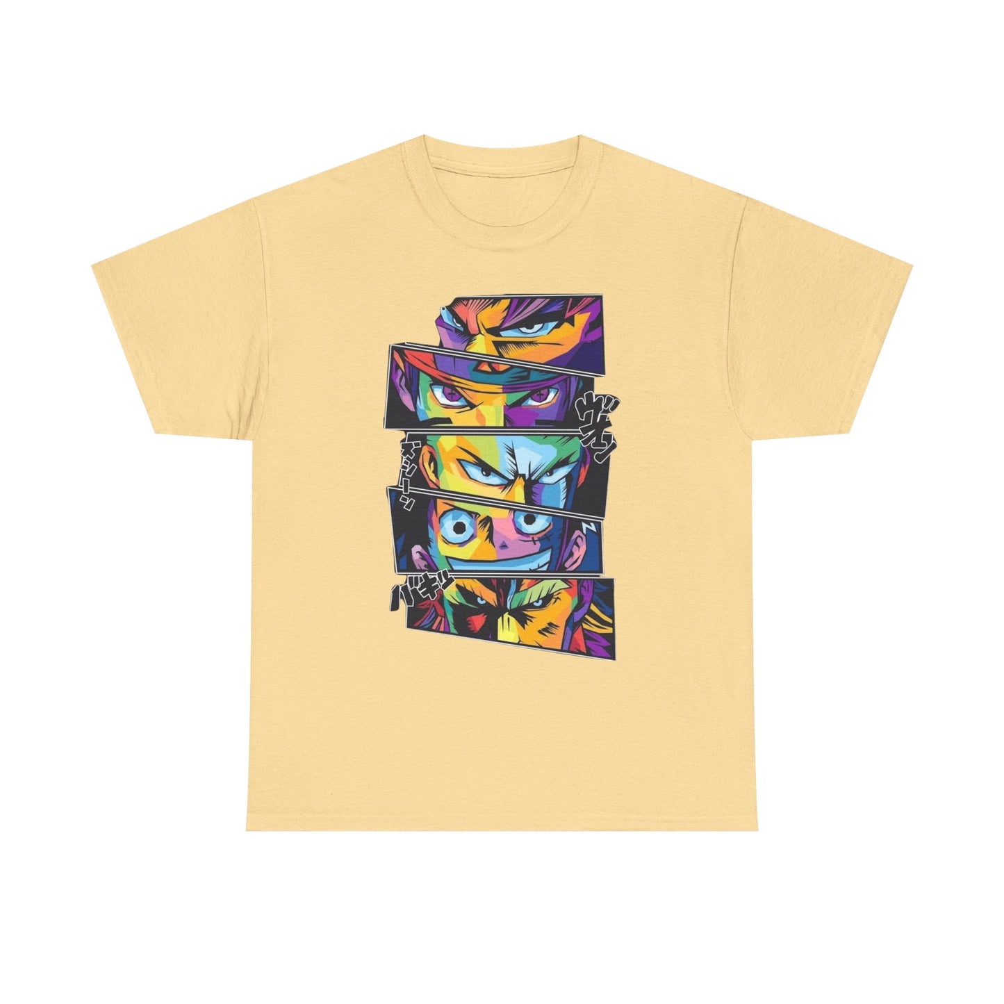 Anime Retro Graphic T Shirt Unisex Heavy Cotton Tee