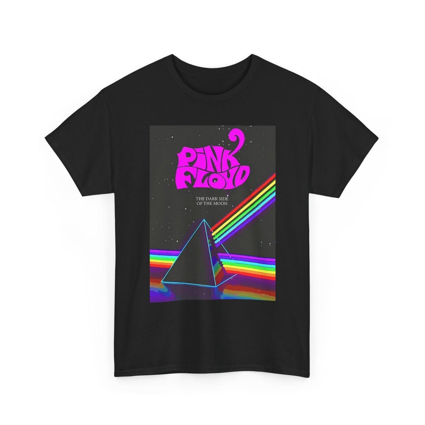 Pink Floyd Graphic T Shirt Retro Album Cover Art Unisex Heavy Cotton Tee