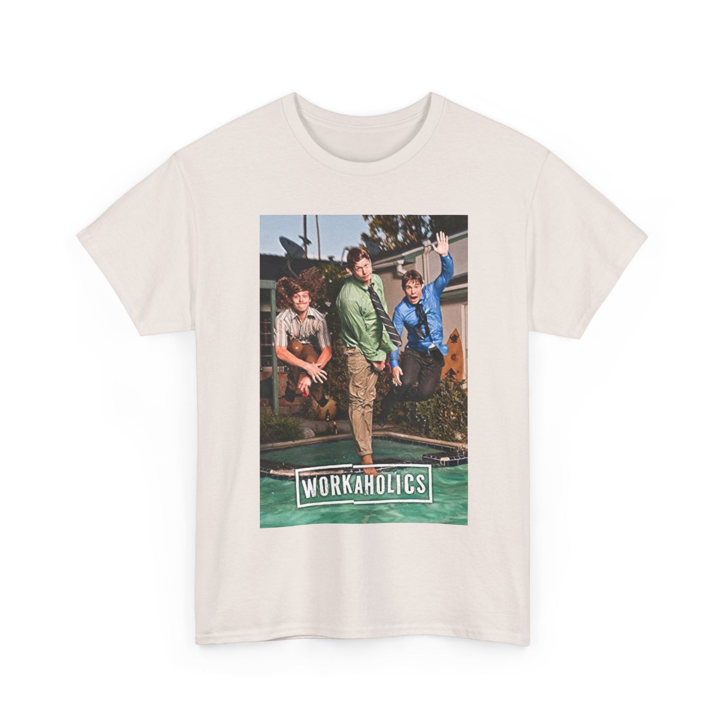 Workaholics T Shirt Funny Comedy Central Gift Vintage Show Unisex Heavy Cotton 1