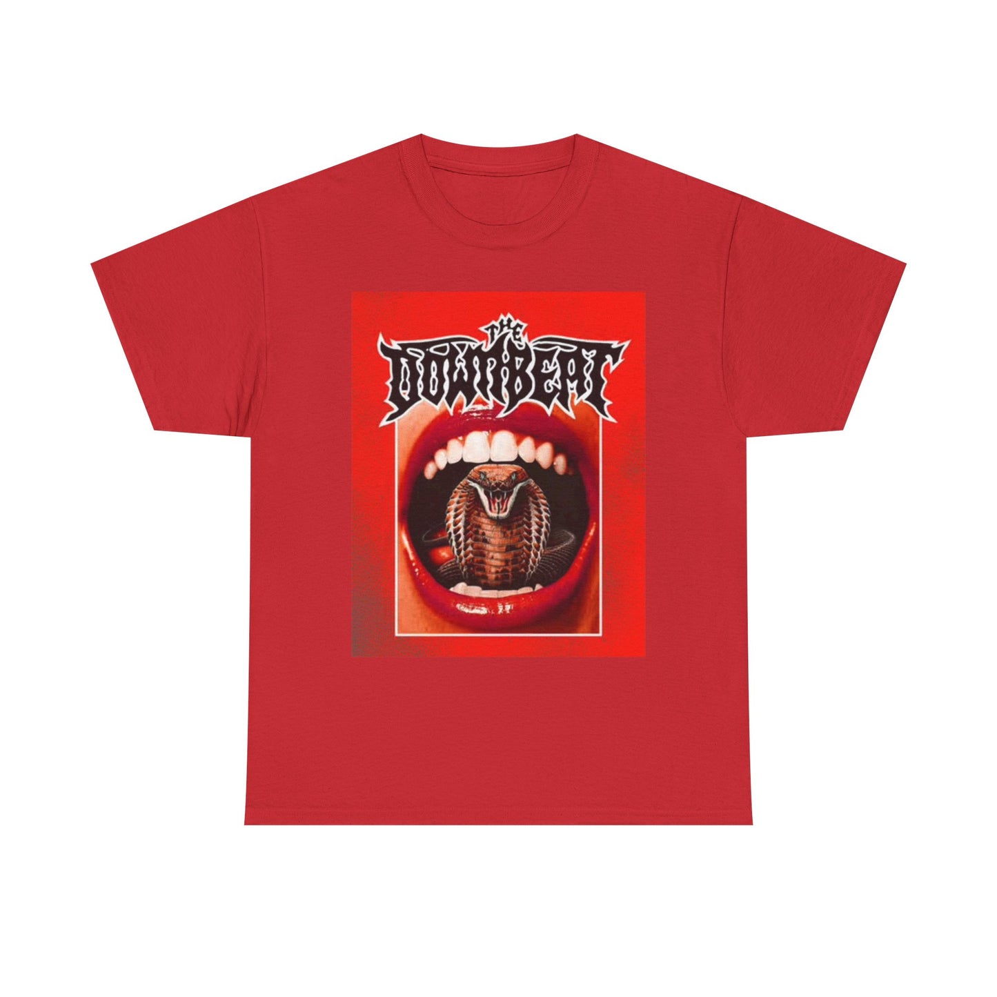 The Downbeat Graphic T Shirt Vintage Retro Unisex Heavy Cotton Tee