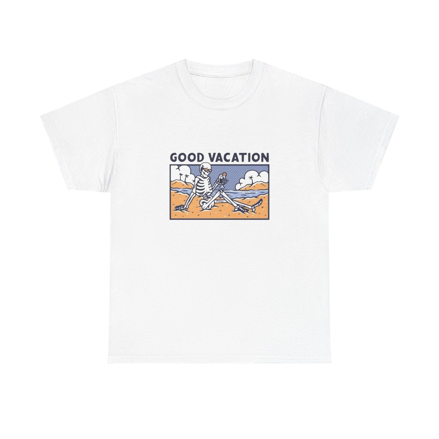 Good Vacation Vintage Graphic T Shirt Unisex Heavy Cotton Tee New Gift