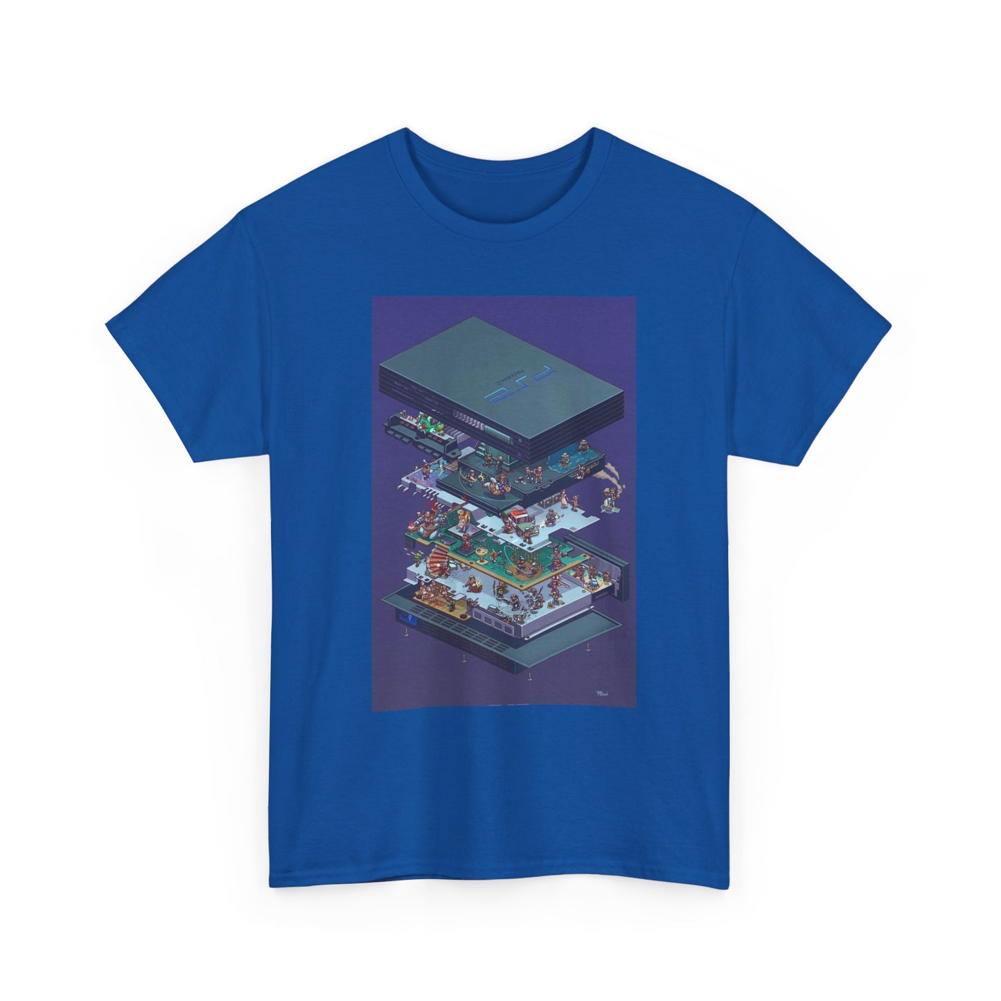 N64 Playstation Tshirt Open Console Ps1 Retro Gaming Unisex Heavy Cotton Tee 1