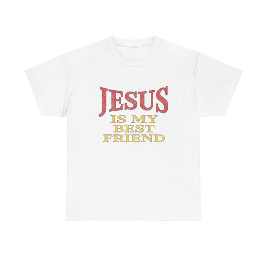 Jesus Is My Best Friend Graphic T Shirt ADULT NEW