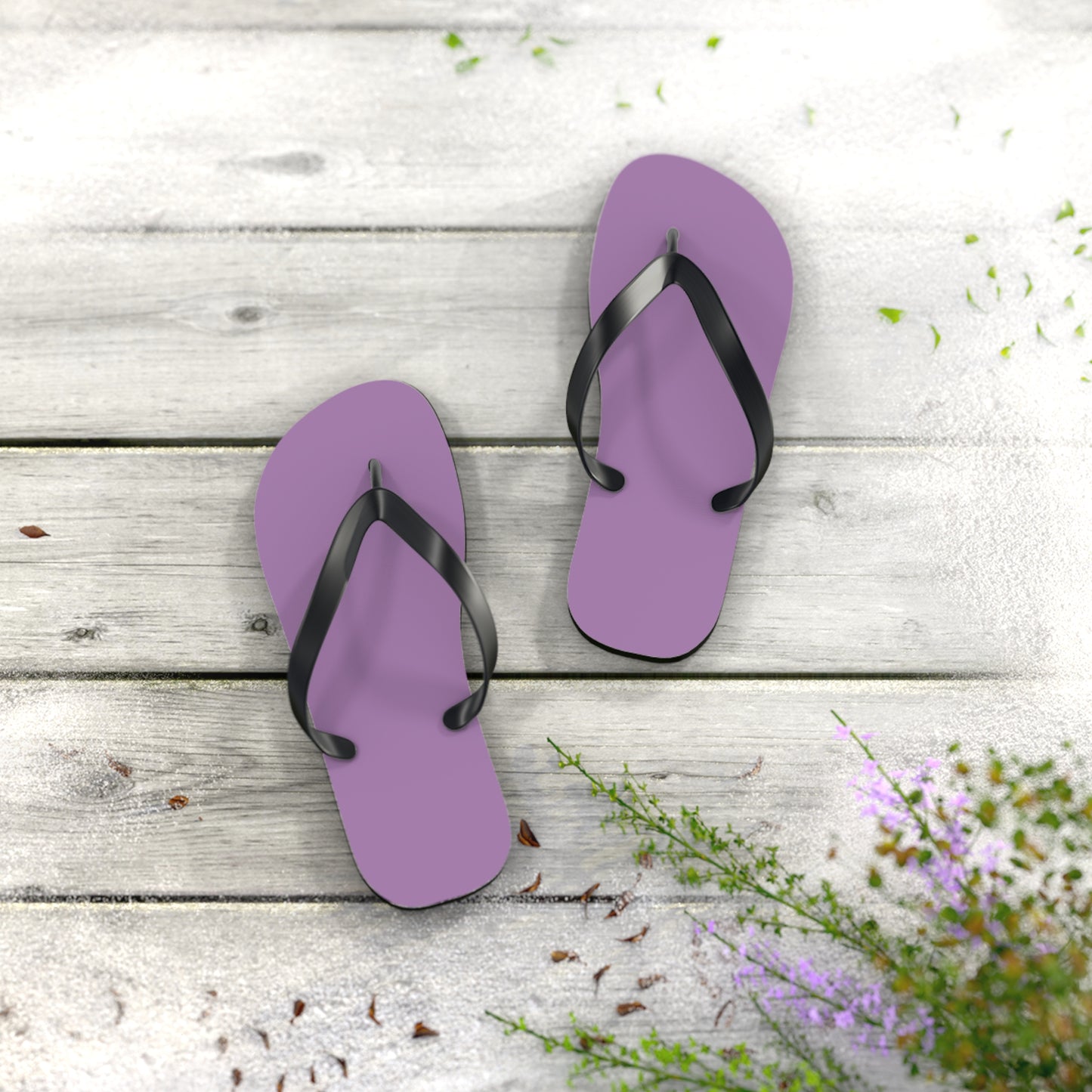 Lavender Flip Flops, Sandals Slides, Summer Footwear, Brand New