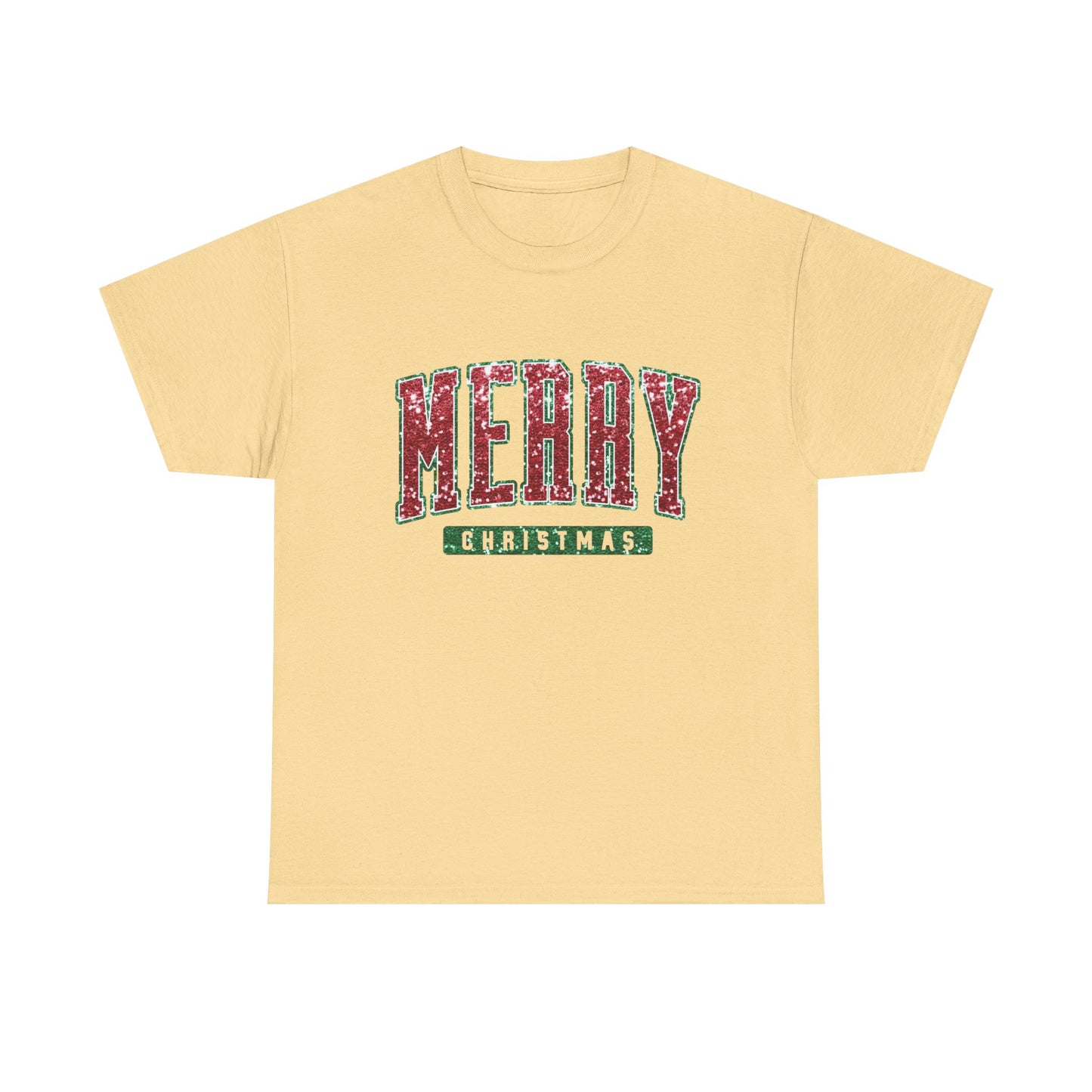 Merry Christmas Festive Holidays Graphic T Shirt NEW Unisex Heavy Cotton Tee
