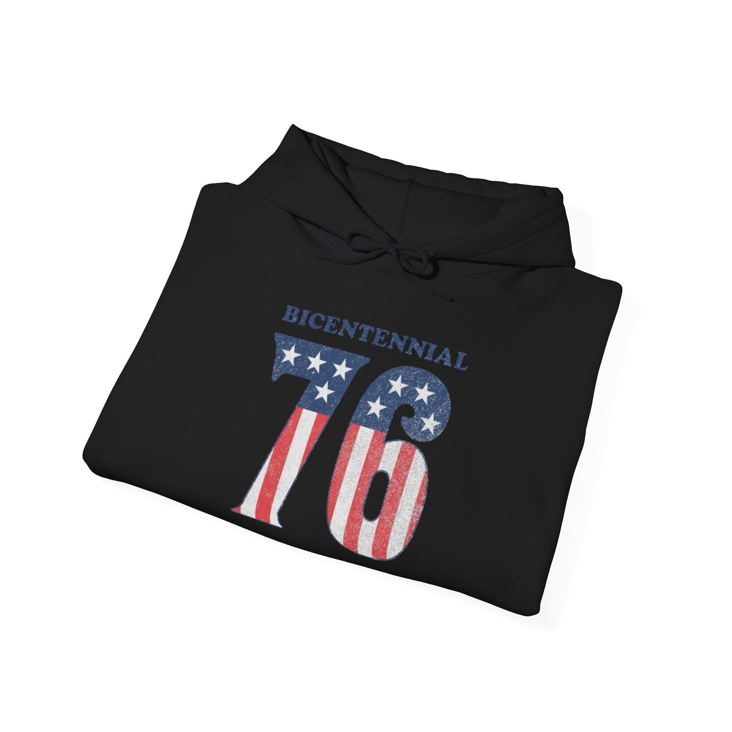 American Flag Bicentennial USA 76 Graphic Hoodie Heavy Blend™ NEW Sweatshirt