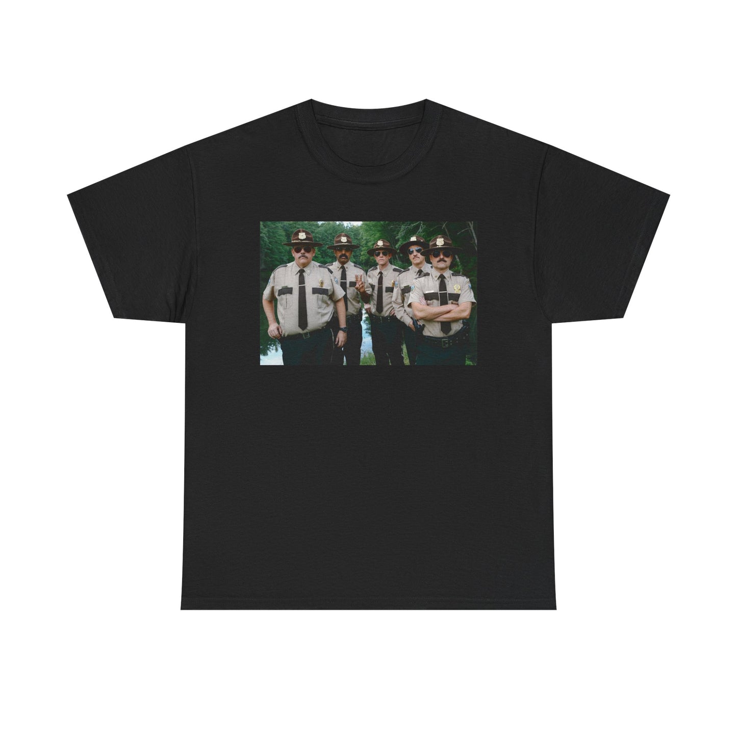 Super Troopers Graphic T Shirt Vintage Movie Poster Retro Unisex Heavy Cotton