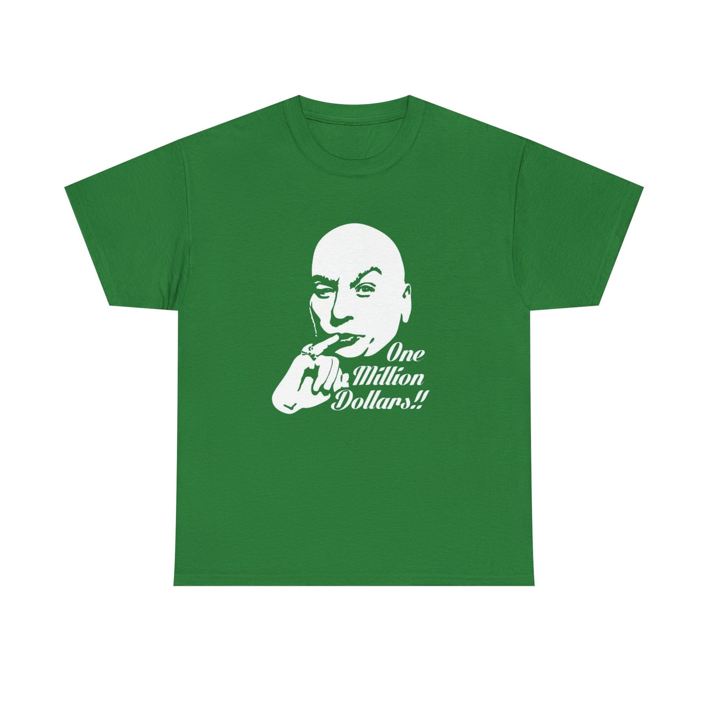 Dr Evil Funny Austin Powers Graphic T Shirt NEW Adult Unisex Heavy Cotton Tee