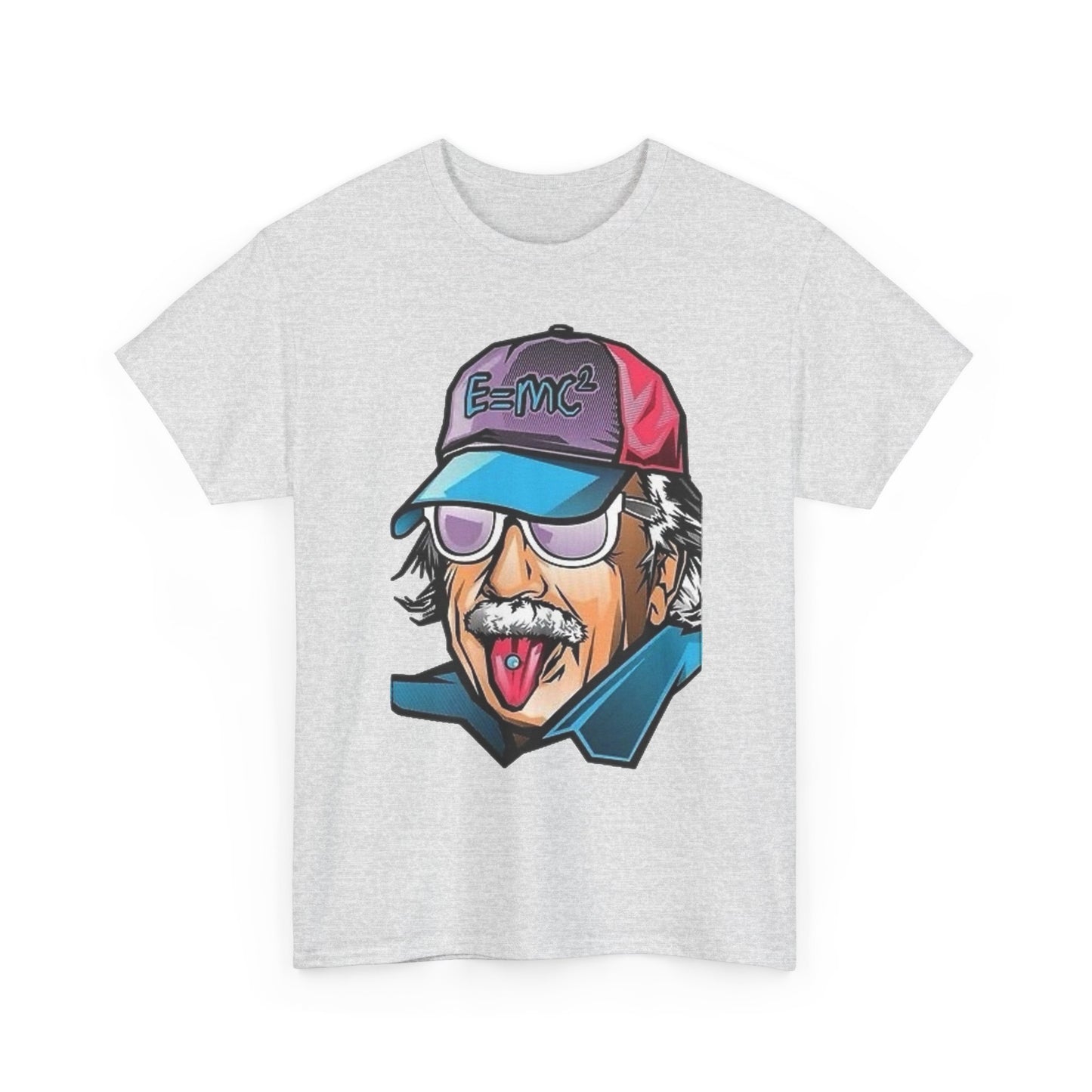 Einstein Tripping Funny Graphic T Shirt NEW Unisex Heavy Cotton Tee