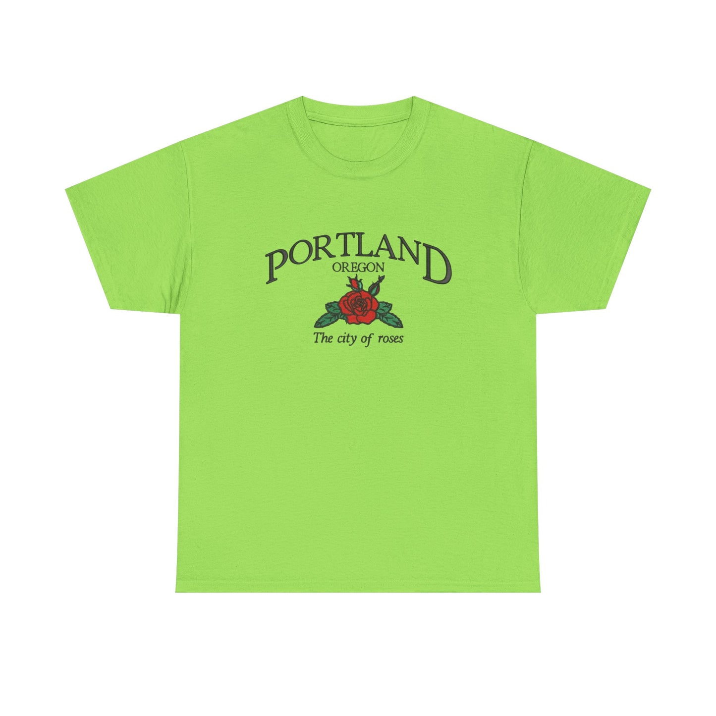 Portland Oregon Graphic T Shirt NEW Unisex Heavy Cotton Tee
