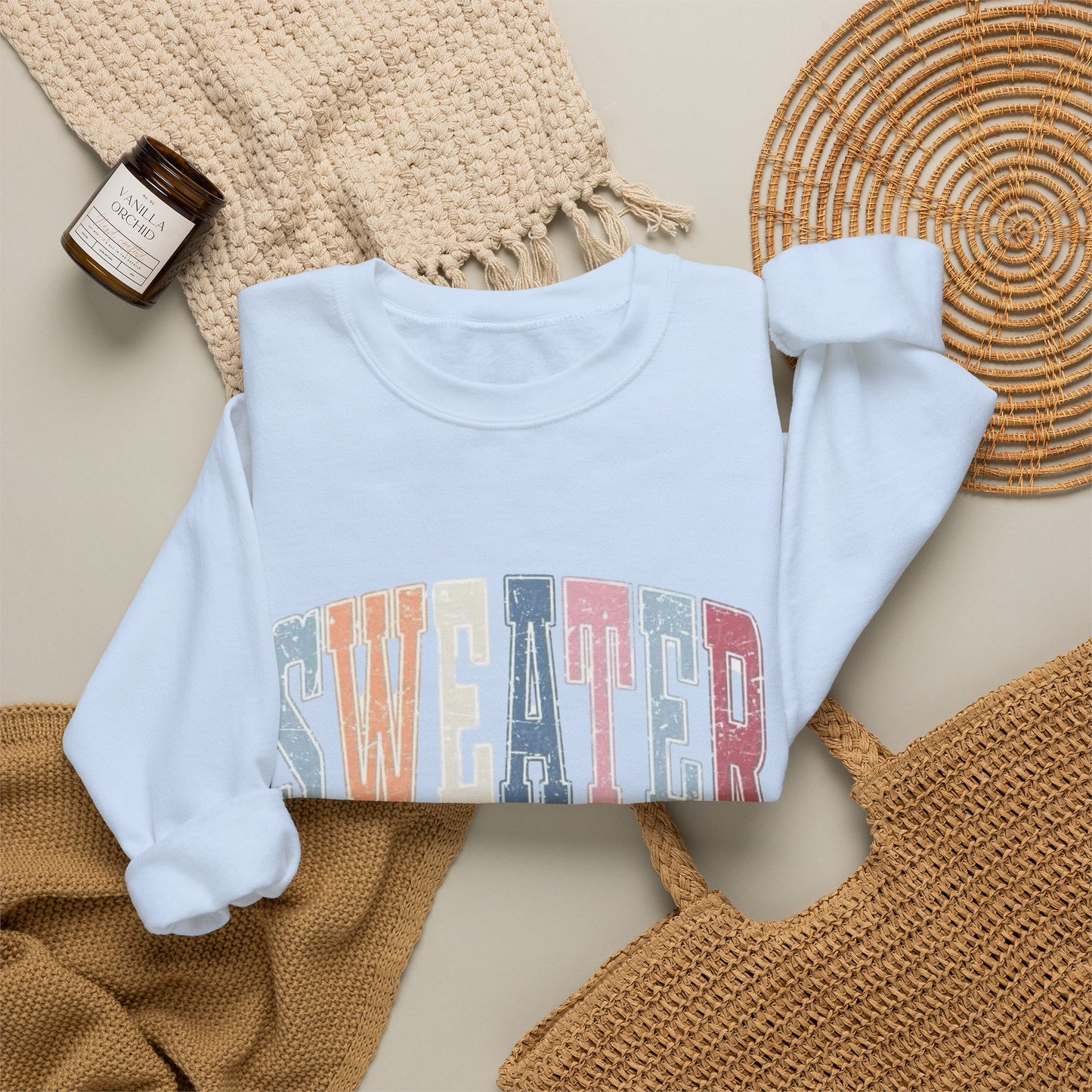 Sweater Weather Graphic Sweater NEW Unisex Heavy Blend™ Crewneck Sweatshirt