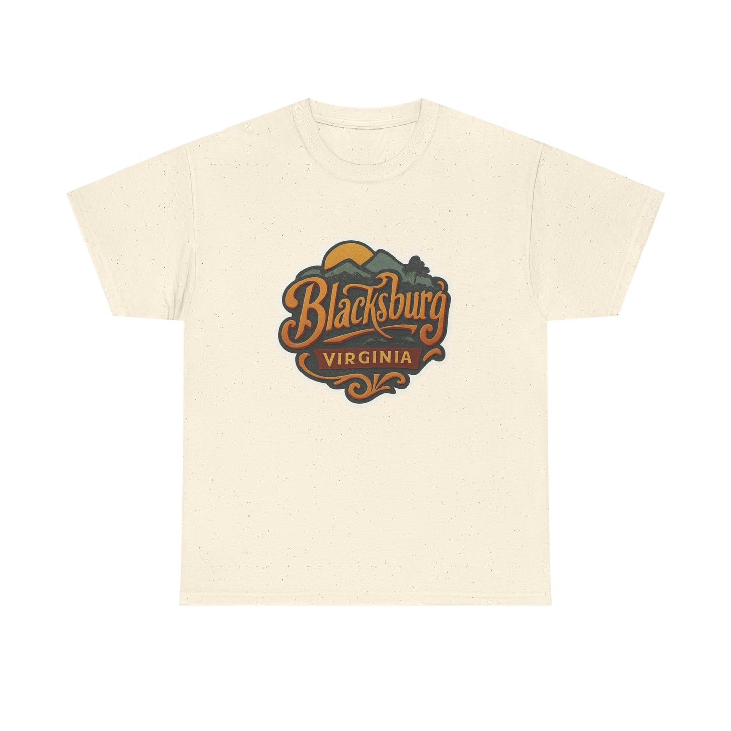 Blacksburg Virginia State Graphic T Shirt ADULT NEW