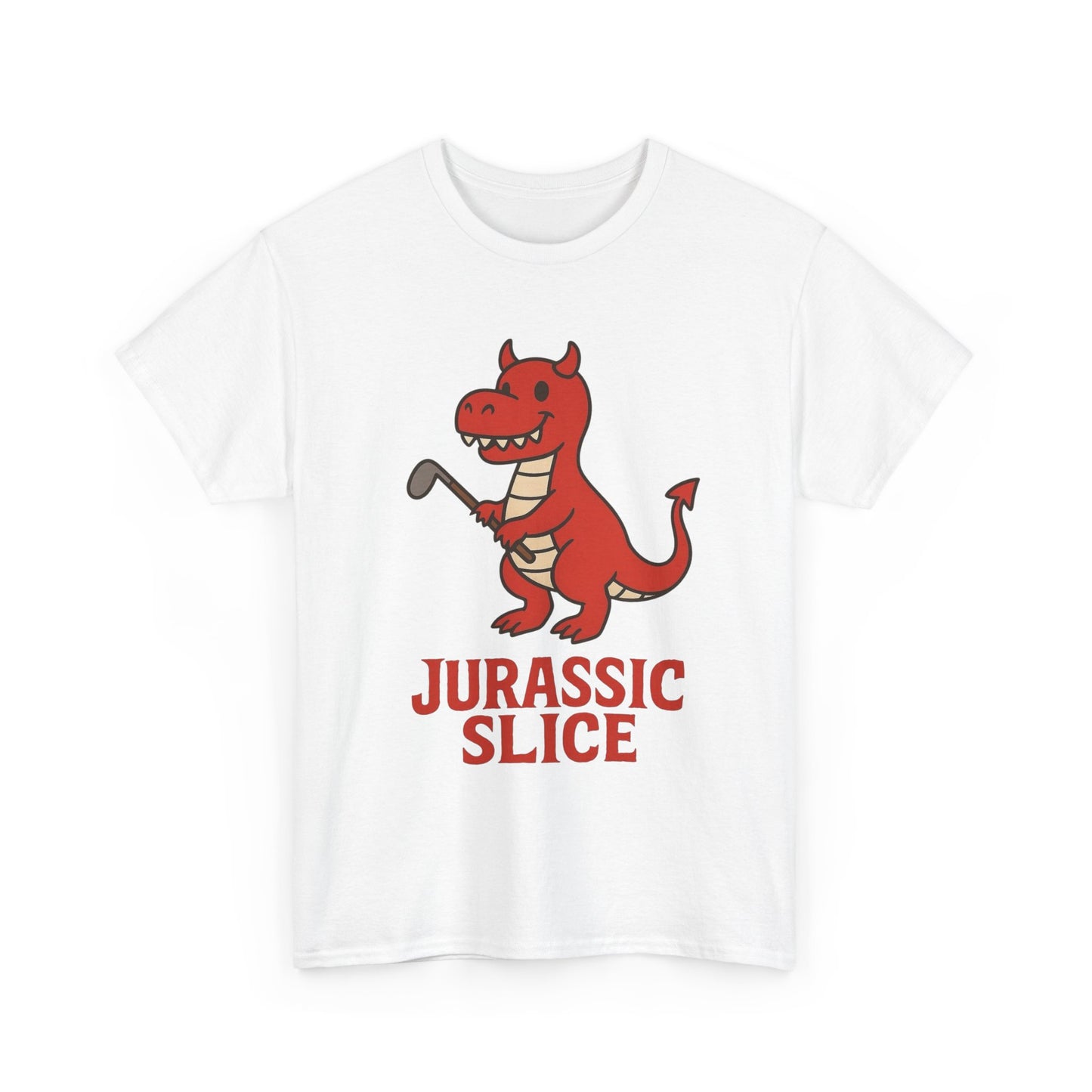 Jurassic Slice Golfing Funny Graphic T Shirt ADULT NEW