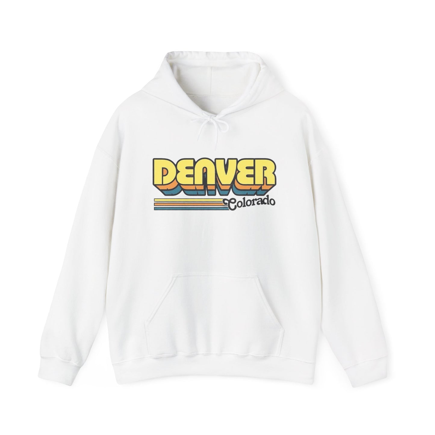 Denver Colorado Graphic Hoodie Heavy Blend™ NEW Sweatshirt