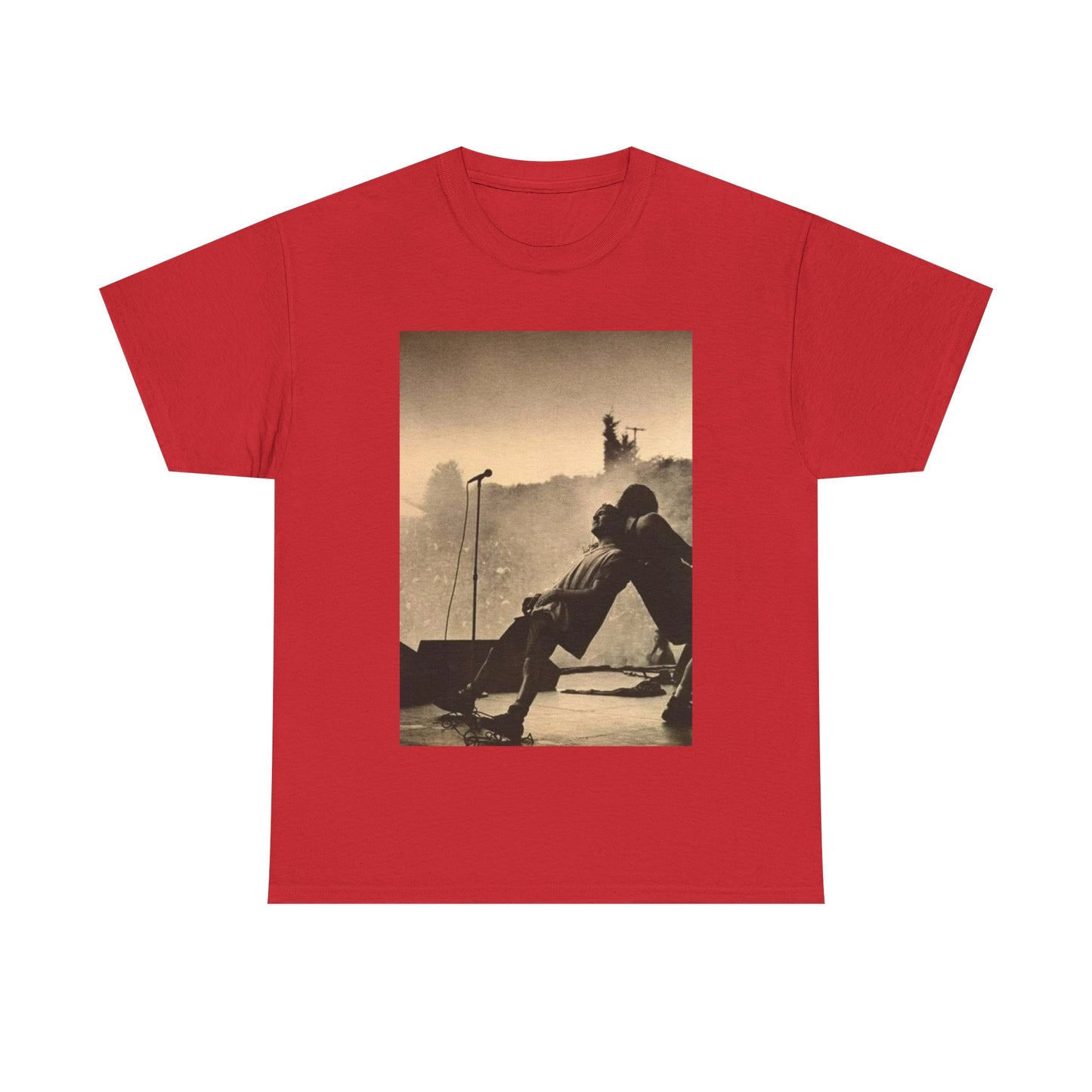 Pearl Jam TShirt vintage grunge stage  photo Unisex Heavy Cotton Tee OFFICIAL