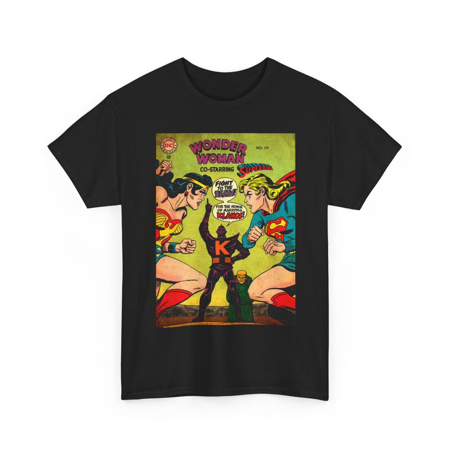 Wonder Woman Tshirt USA Comic Vintage Retro Unisex Heavy Cotton Tee Gaming