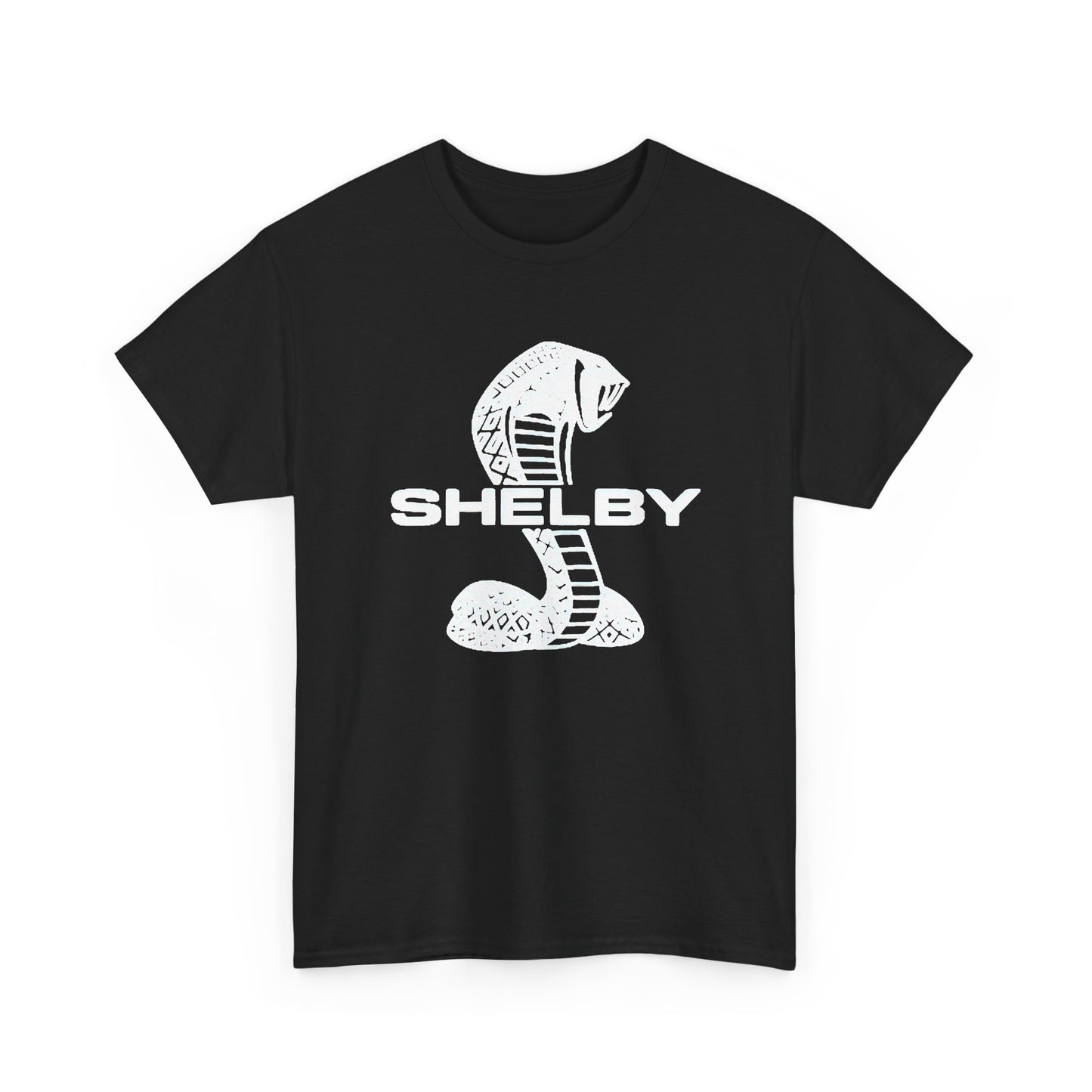Shelby Graphic T Shirt Retro Ford Mustang Logo Vintage Unisex Heavy Cotton Tee
