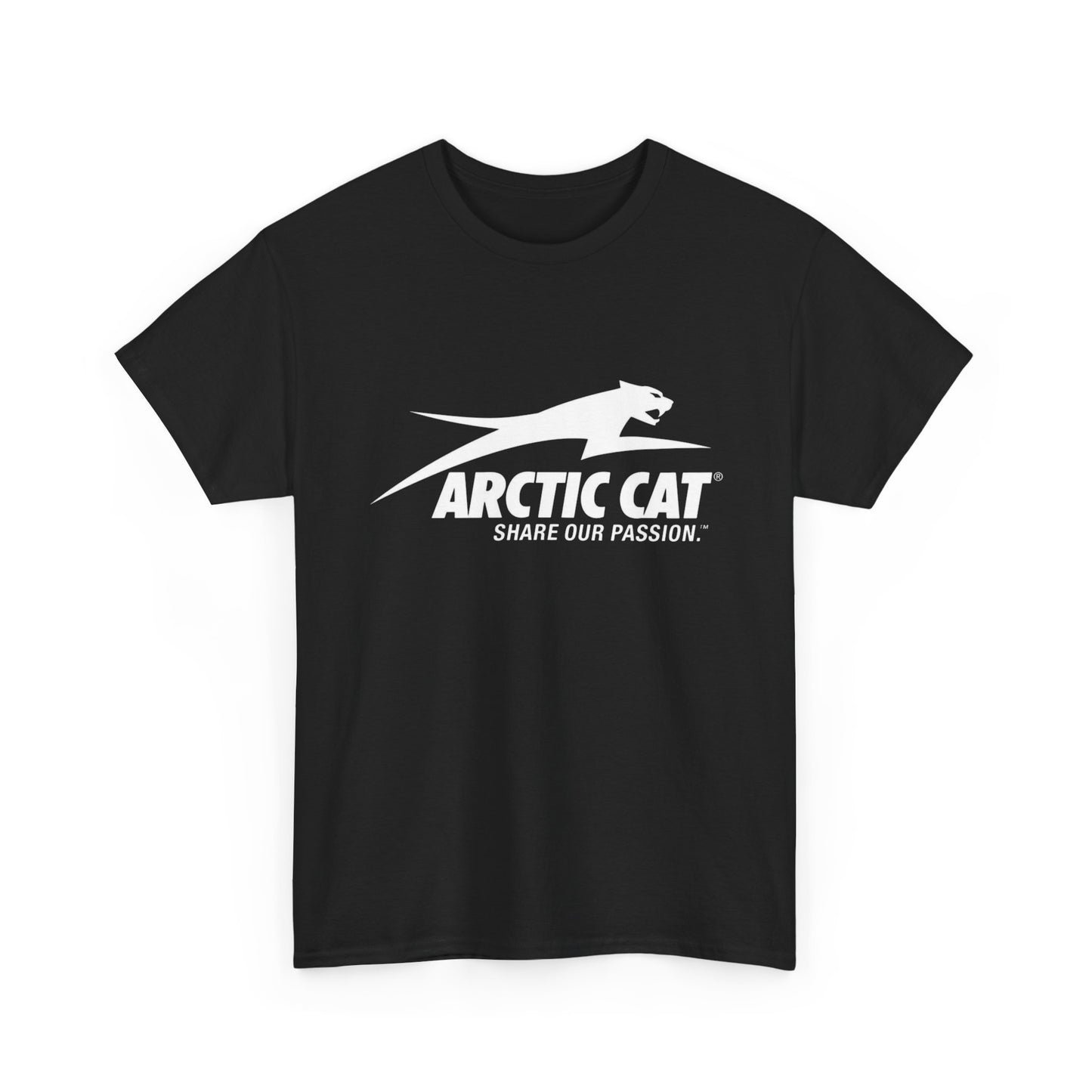 Arctic Cat Logo Graphic T Shirt Unisex Heavy Cotton Tee NEW