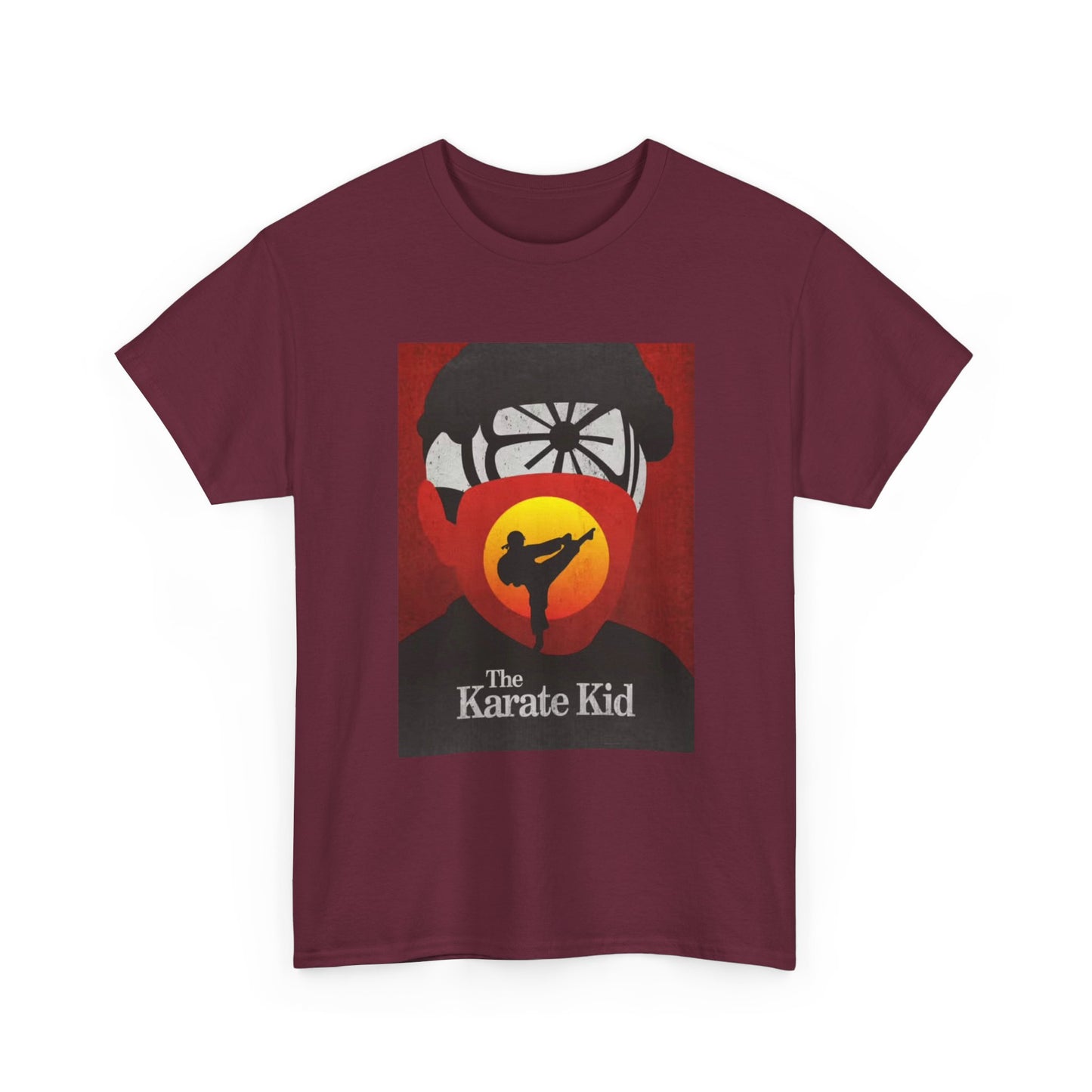 The Karate Kid Tshirt Vintage Retro Movie Poster 90s Unisex Heavy Cotton Tee