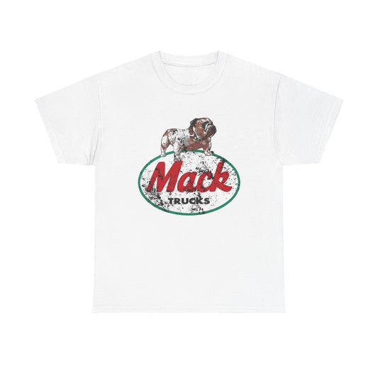 Mack Trucks Vintage Retro Graphic T Shirt NEW Unisex Heavy Cotton Tee