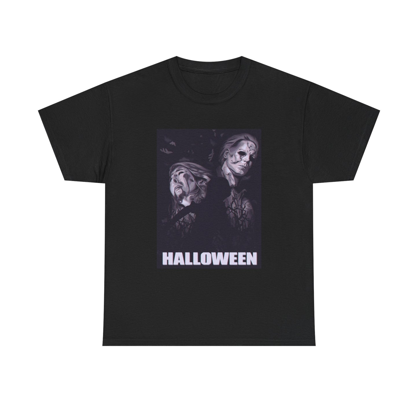 Halloween Tshirt Retro Rob Zombie Graphic Horror Poster Unisex Heavy Cotton Tee