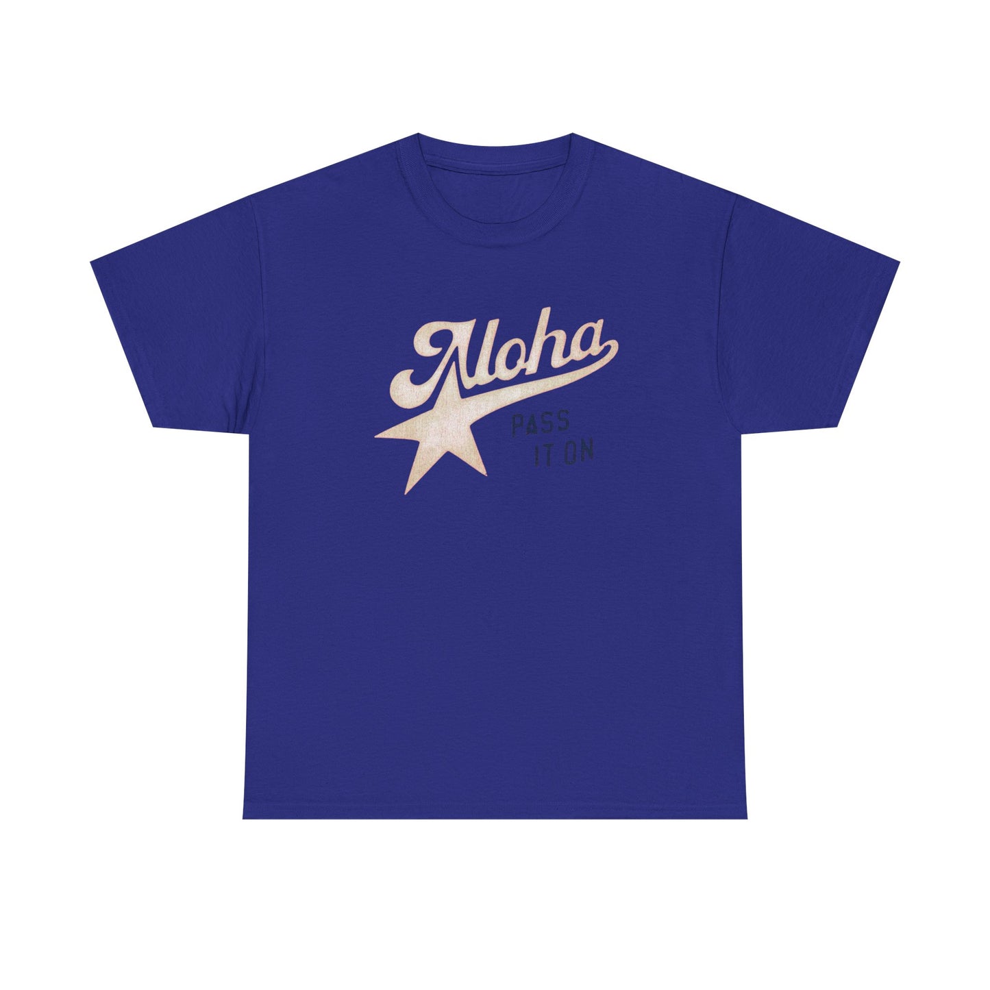 Aloha Graphic T Shirt Unisex Heavy Cotton Tee