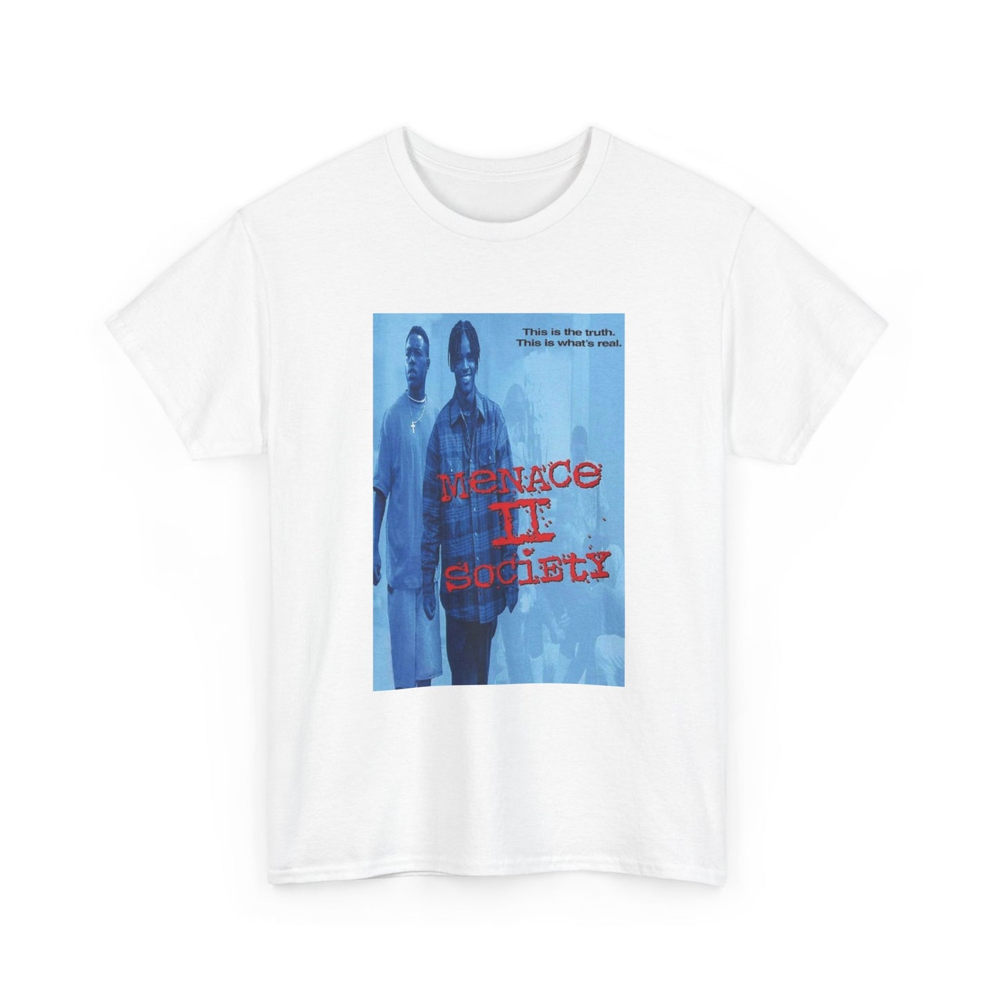 Menace To Society Tshirt Vintage Movie Poster California Retro