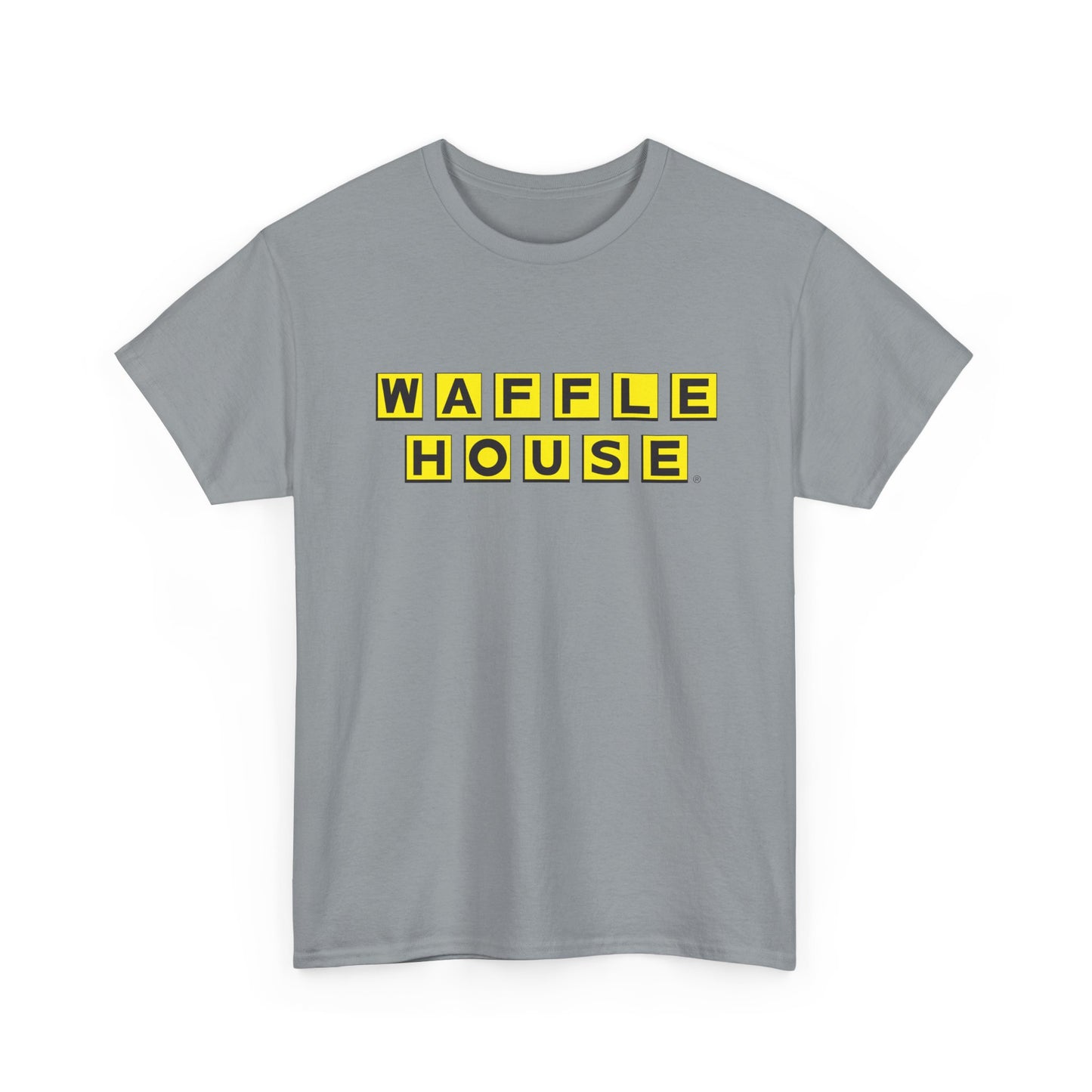 Waffle House Graphic T Shirt Breakfast Cafe Pancakes Retro Unisex Cotton Tee