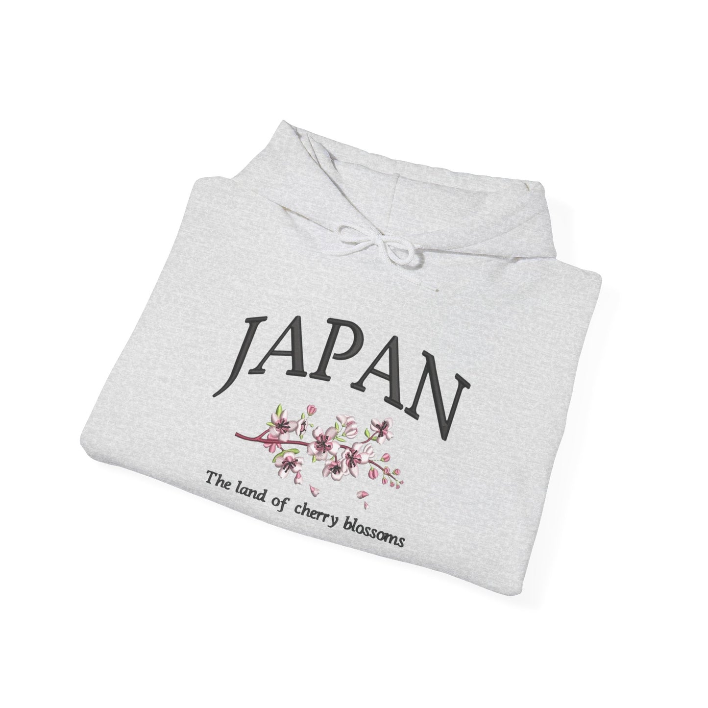 Japan The Land Of The Cherry Blossoms Graphic Hoodie Heavy Blend Sweatshirt NEW