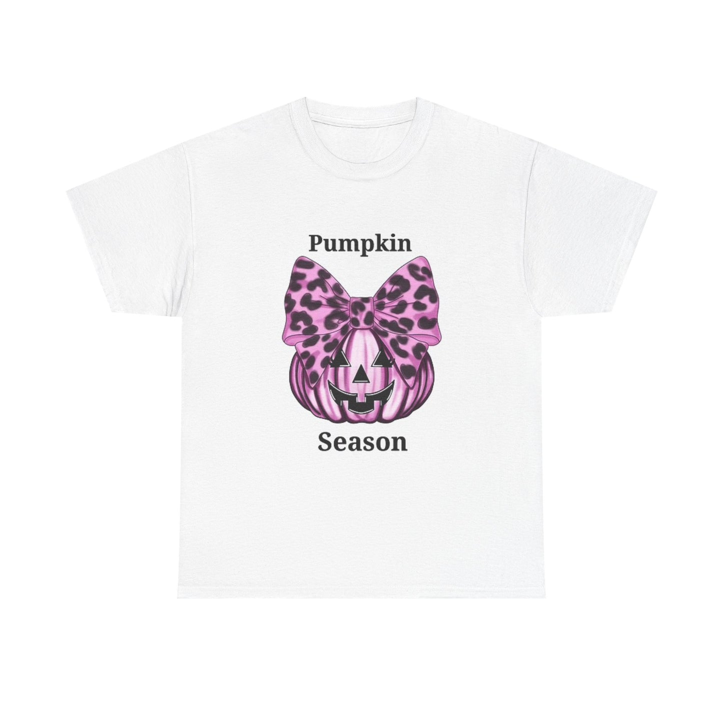 Pumpkin Season Graphic T Shirt Funny Halloween Fall Unisex Heavy Cotton Tee