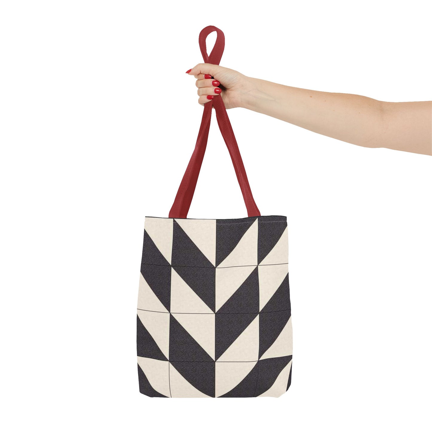 Black And Cream BRAND NEW Modern Purse - Pocketbook - Travel Tote Bag (AOP)