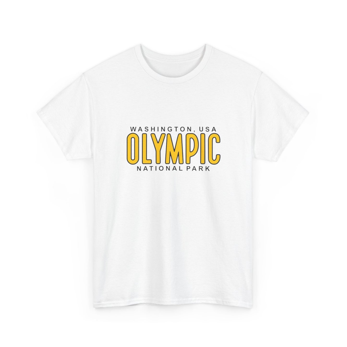 Olympic Washington Graphic T Shirt Heavy Cotton Tee