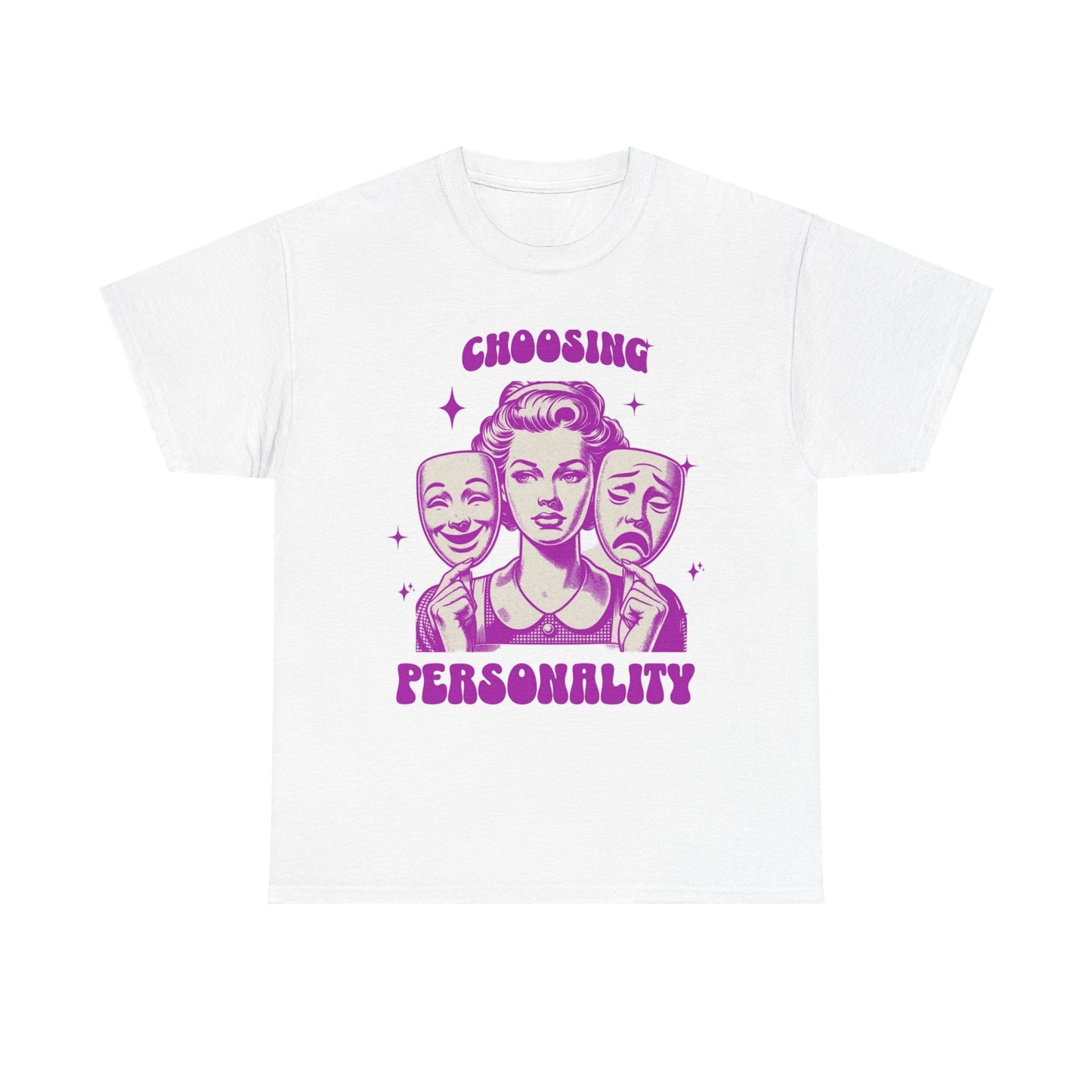 Choosing Personality Graphic T Shirt Women's Cotton Tee BRAND NEW
