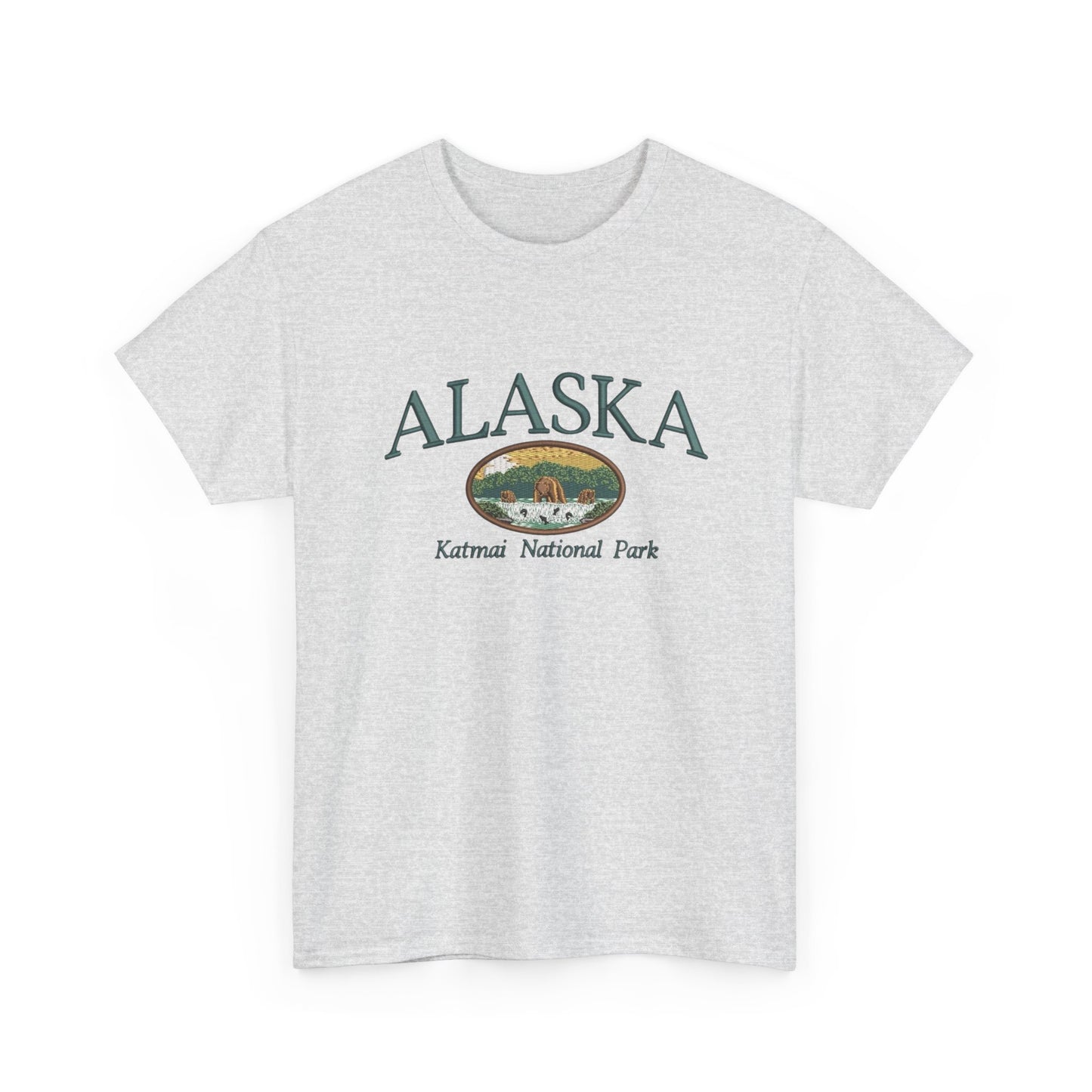 Alaska Graphic T Shirt NEW Unisex Heavy Cotton Tee