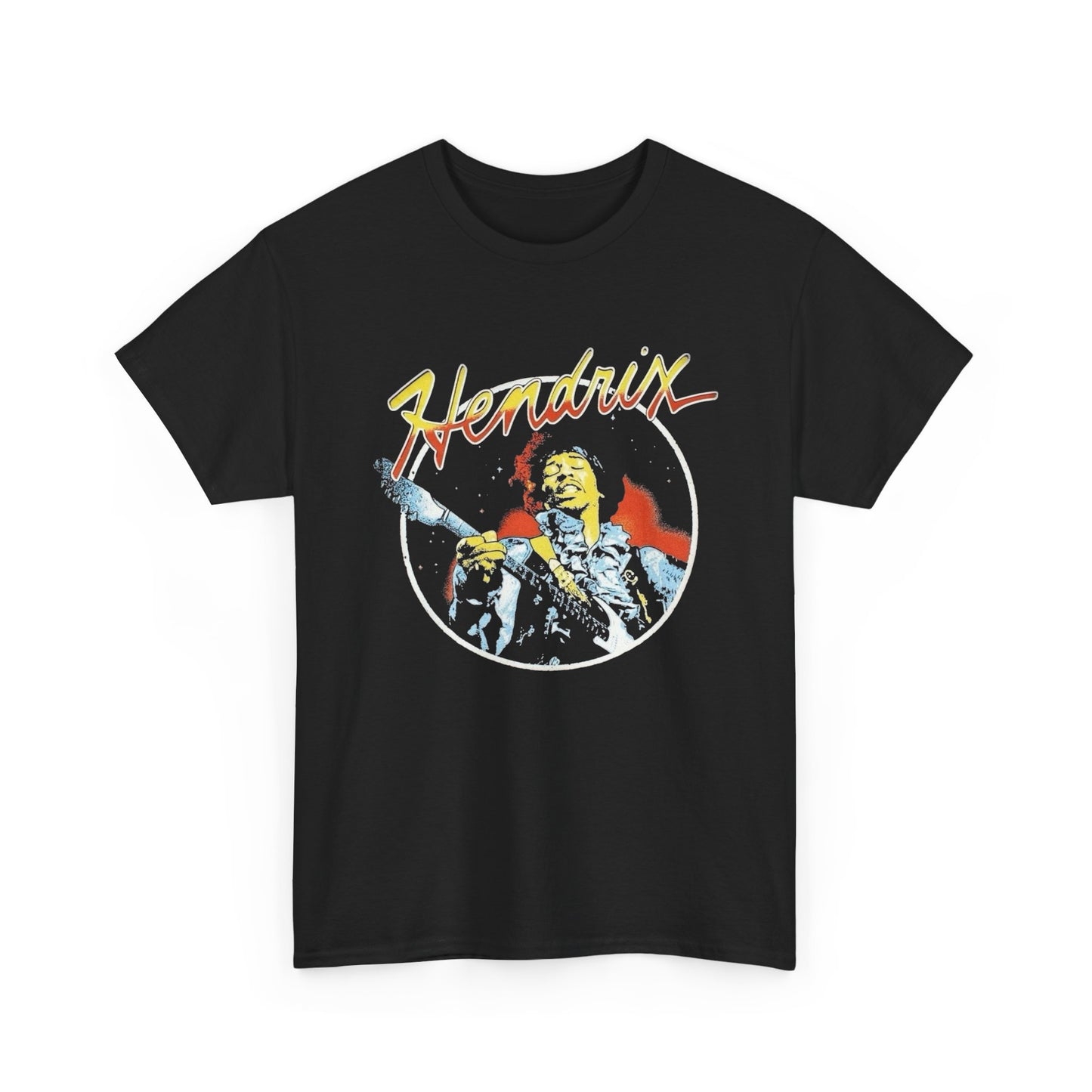 Jimi Hendrix Vintage Graphic T Shirt Unisex Heavy Cotton Tee