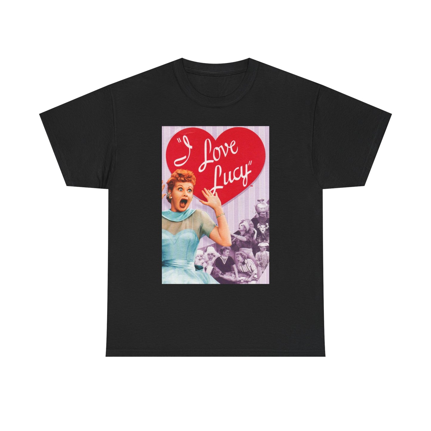 I Love Lucy Graphic T Shirt Vintage Retro Classic Series Comedy Unisex