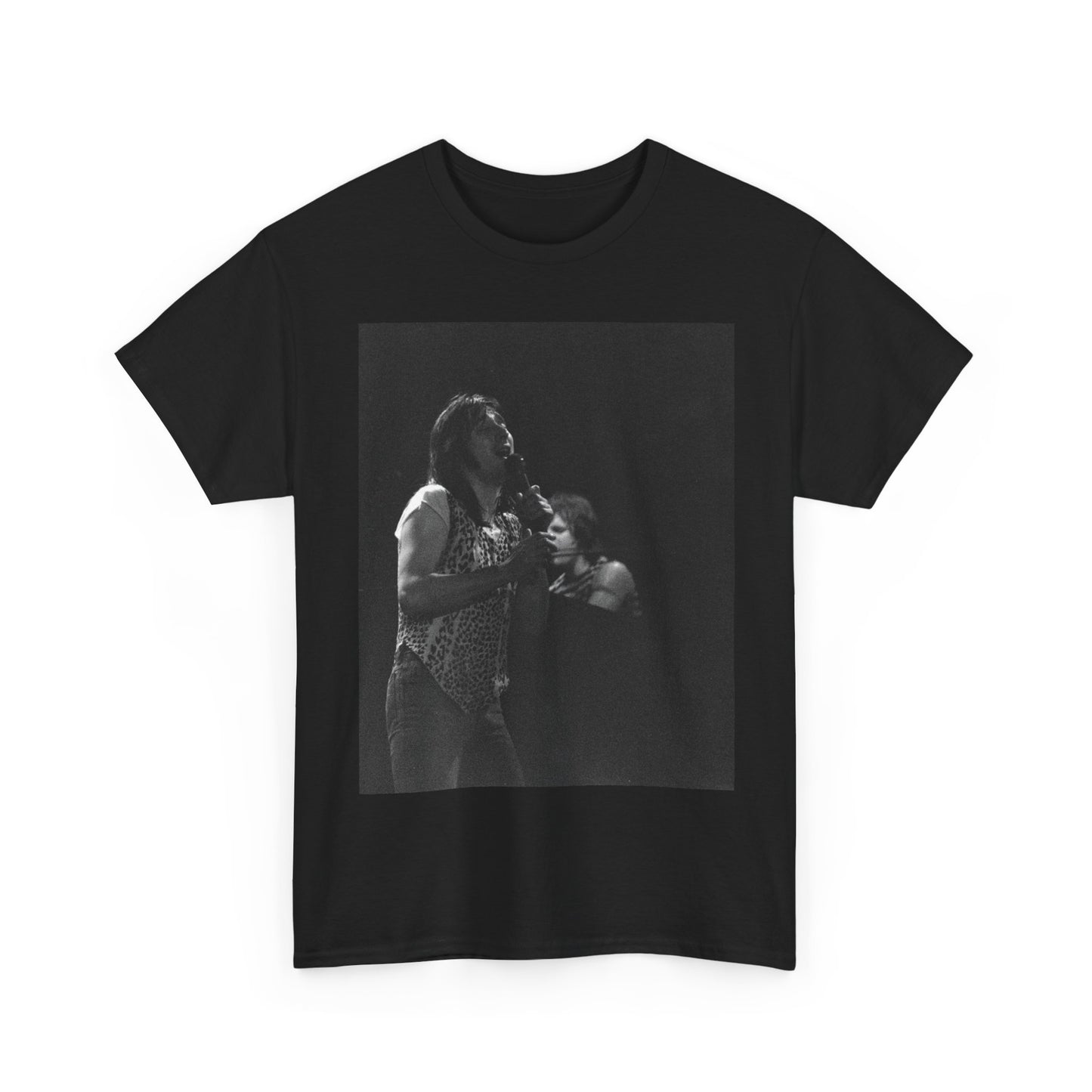 Journey Shirt Vintage Steve Perry On Stage 80s Retro Unisex Heavy Cotton Tee