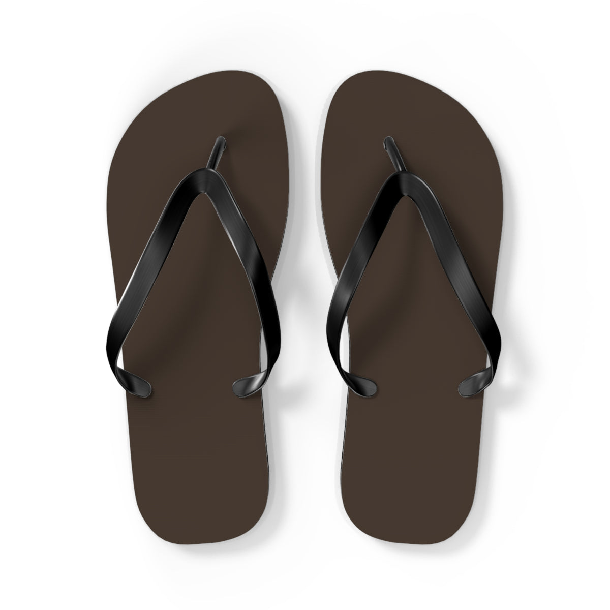 Dark Brown Flip Flops, Sandals Slides, Summer Footwear, Brand New