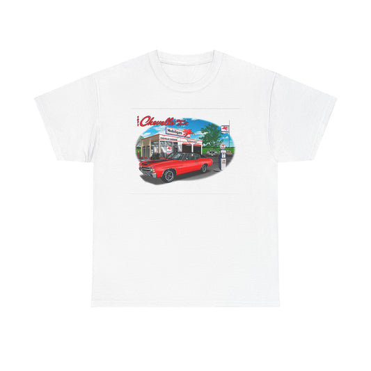 Chevelle Graphic T Shirt Super Sport Retro Poster 70s Muscle Unisex Heavy Cotton