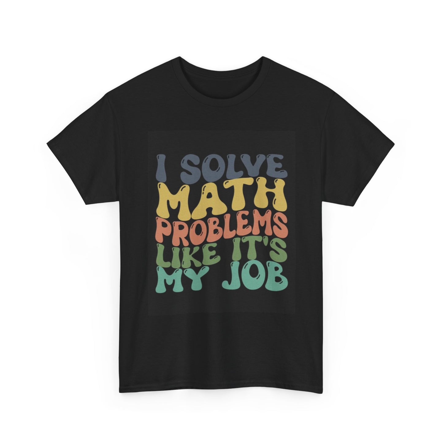 Math problems T Shirt Teacher School Graphic Unisex Heavy Cotton Tee